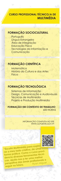 Curso Profissional de Multimédia