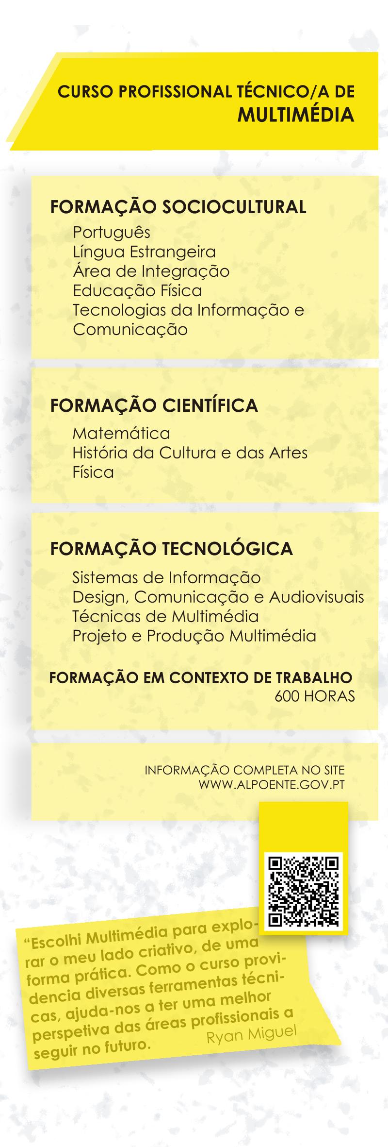 Curso Profissional de Multimédia