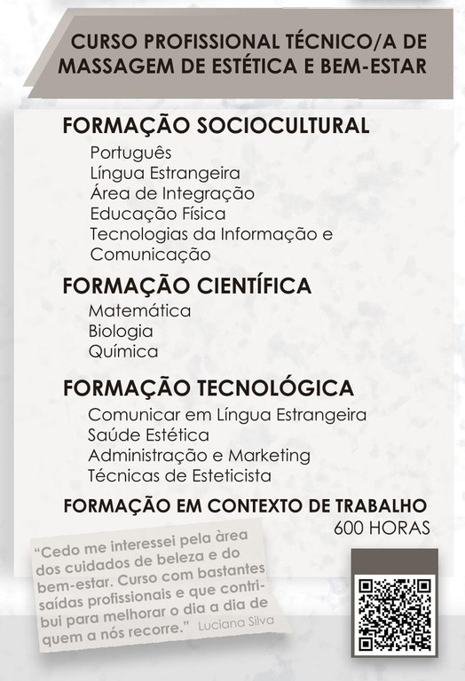 Curso Profissional de Massagem de Estética e Bem-Estar
